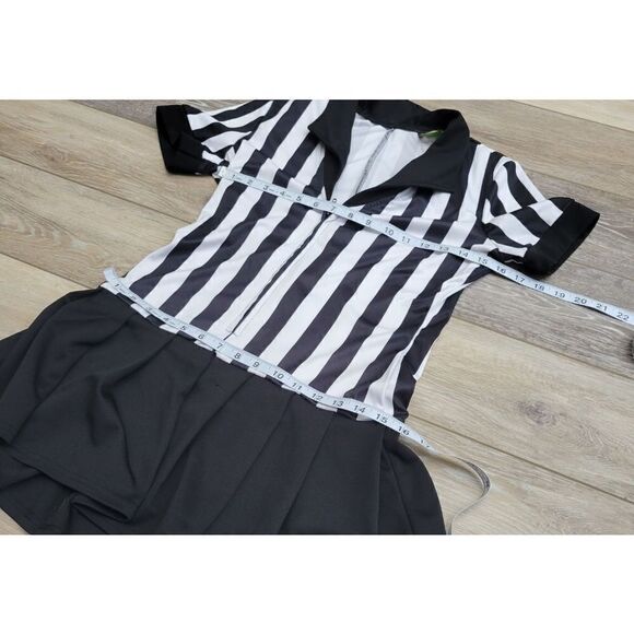 Referee Costume women's sm/med stretchy - Picture 4 of 9